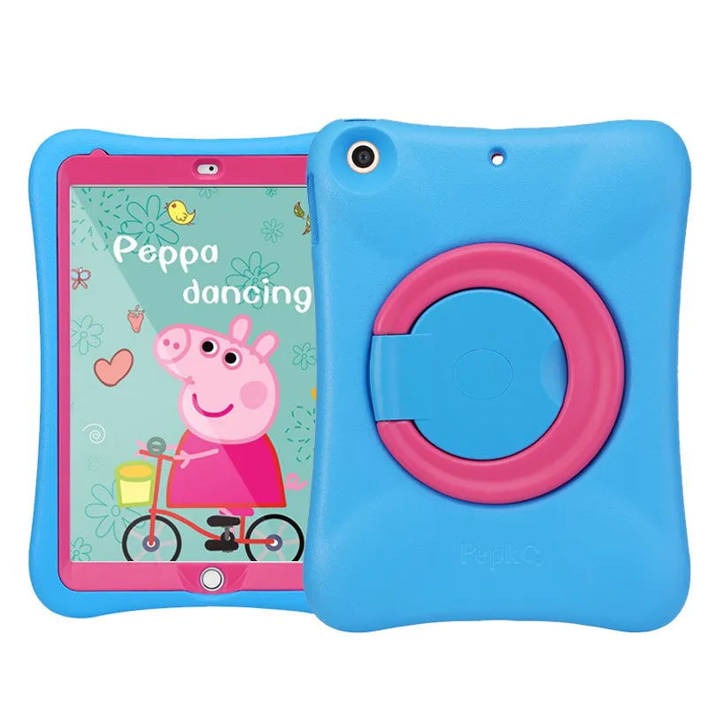 

For Apple iPad air2 EVA Foam Shockproof Case for ipad 2017 ipad 2018 Funda Coque Children Kids Handle Stand Protective Cover