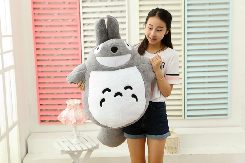 new Totoro doll plush toy large anime Totoro toy cartoon cat pillow for children gift birthday gift 100cm 120cm 150cm DY50326(2)