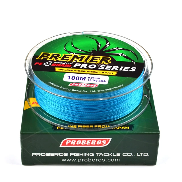 PE Fishing Line 4 Strands Weaves 6LB-100LB Japan Craft Super Strong  Multifilament Braided Smooth Braids