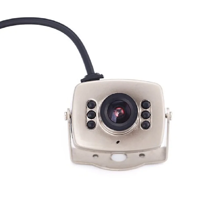 Cheap 700tvl Hd Mini CMOS CCTV Security Camera 6 LED Night Vision Wired