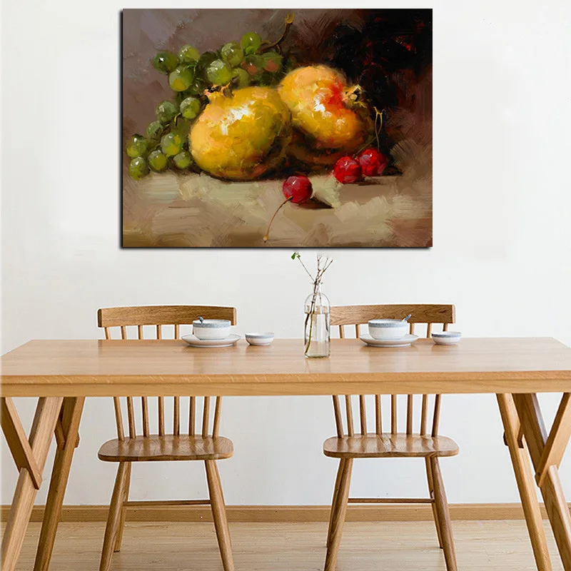Картина маслом на холсте фрукты холсте|hd prints|oil paintingstill life oil painting |
