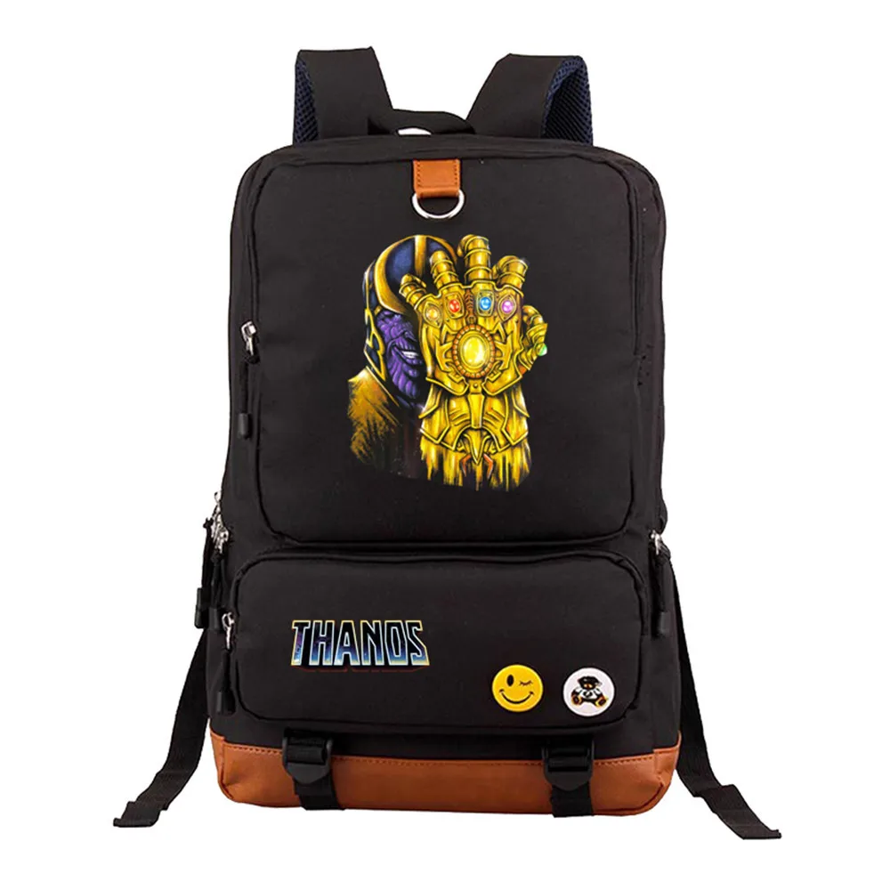 

Marvel Comics Thanos Backpack School student Bookbag Unisex Travel Shoulder Bagss Knapsack teenagers Laptop Bags 32 style