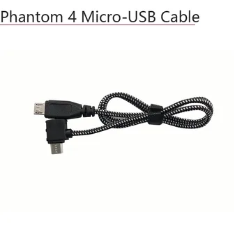 

Nylon Cable Micro-USB IOS Type-C Update Connector USB OTG Data Wire for DJI Phantom 4 Pro 4A Charger Connecting Line Parts