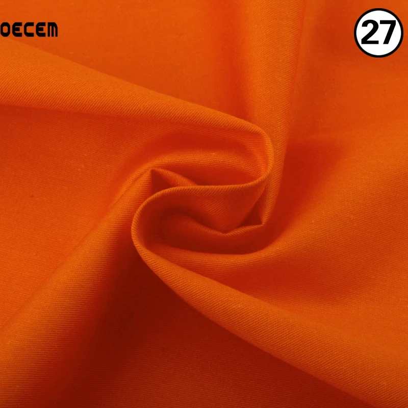

Orange Cotton Fabric Meter Textile Material Sewing Patchwork Fabric Tissues For Sofa Quilting Sheets Bedding Blanklets