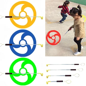 

THINKEASY Children's outdoor toys Plastic rolling ring L2131
