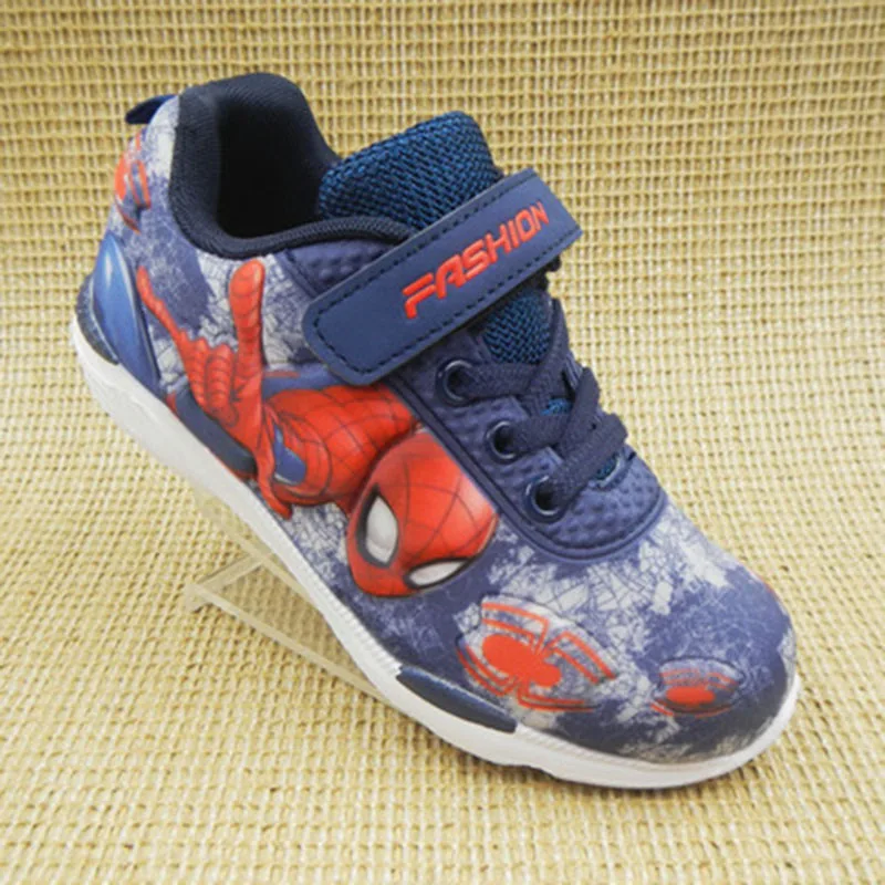 

girls 3D Cartoon Spiderman shoes autumn and spring kids Sneakers Children Casual Shoes Europe size 25-32