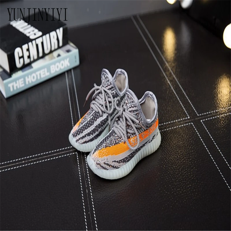 

Spring Autumn New Kids Shoes Girls Casual Shoes Knitted Boys Sneakers Children Sports Breathable Shoes
