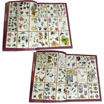 

Pop Art Pattern Girl Tatoo Book Manuscript Tattoos Fashion Templates Semi Permanent Small Fresh Tattoo Drawing Embroidery Books