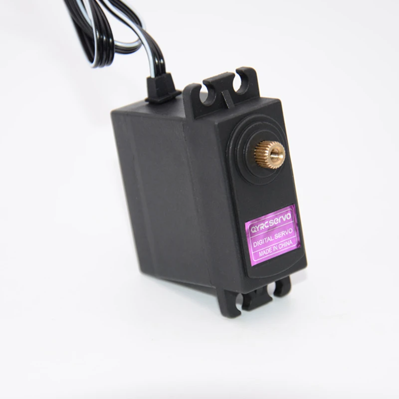 

QYRC CNC metal steering gear 20/25kg Programmable high torque digital servo for RC car RC boat robot RC model