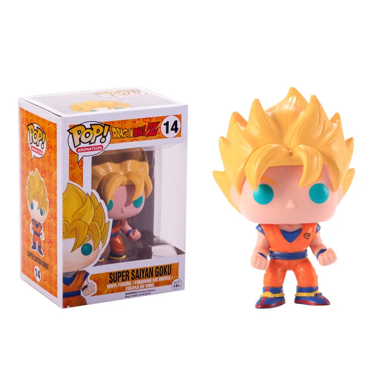 Funko pop Amine Dragon Ball Goku Beerus GRETA APE Вегета из ПВХ фигурка Коллекционная модель игрушки для детей с оригинальной коробкой - Цвет: with box