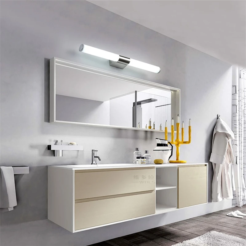 

Modern Led Vanity Lights Bedroom Bathroom Toilet Mirror Cabinet Light Creative Dressing Mirror Vanity Table Makeup Vanity Desk