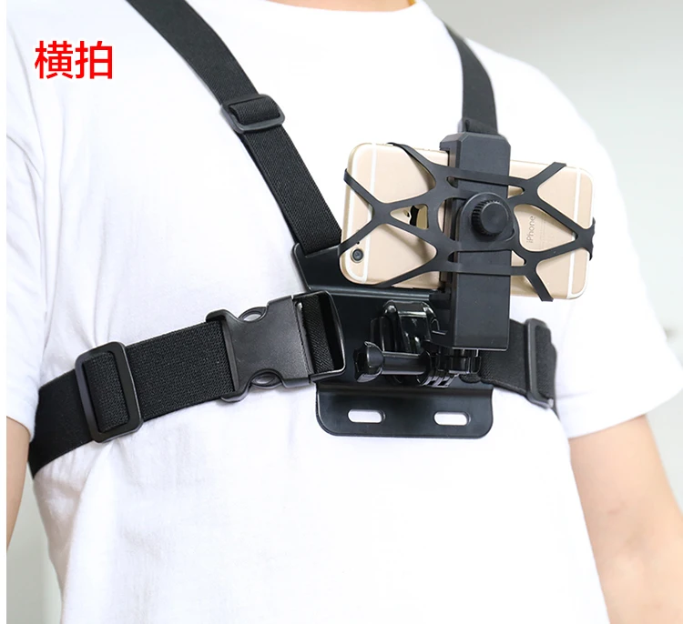 Для экшн-камеры GoPro Xiaomi yi 4K аксессуары Hero7/6/5/4/3 сеанса мобильного телефона нагрудный ремень на голову набор плечевой ремень для спортивной экшн-камеры SJCAM аксессуары для камеры Go Pro