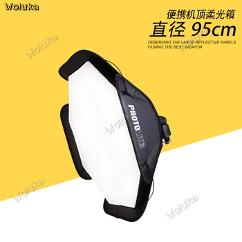 

bowen mount S type softbox flash 95cm Flexible Box Roof External Photography Portable Flexible oftbox CD50 T03P