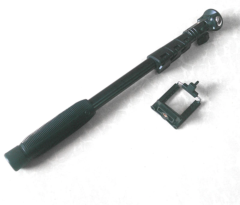 Телескопический Алюминий ручной монопод с зажимом для мобильного телефона sport Камера GoPro Hero 3 3+ 4 SJ4000 фото оборудование