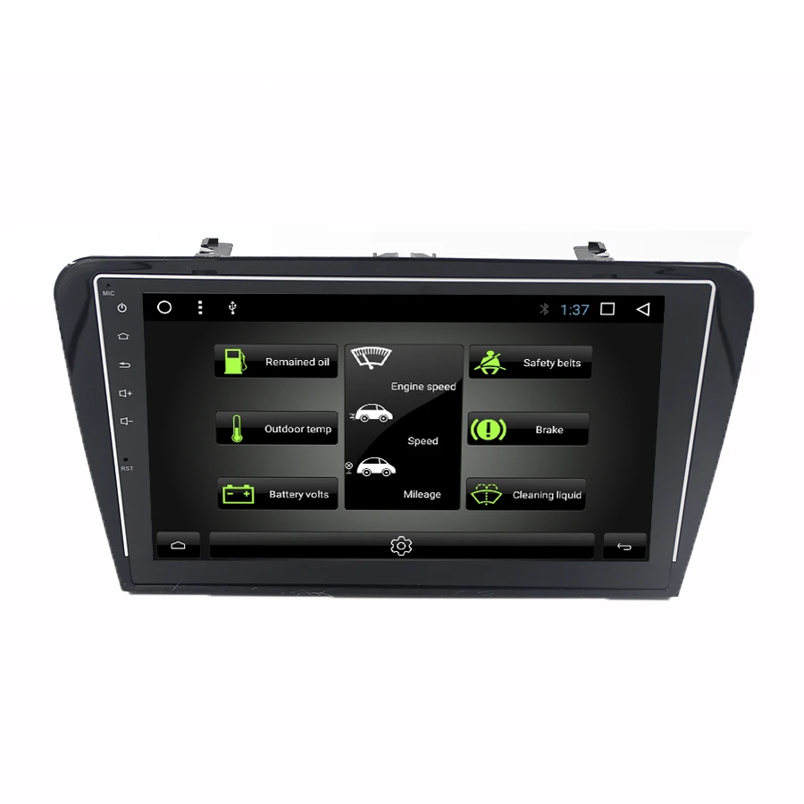 Excellent Asvegen 10.2 " Android 7.1 Quad Core Auto Radio Wifi GPS Navigation Multimedia Car Vedio Player For Skoda Octavia 2014-2016 5