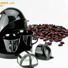 Мини-капельница автоматическая кофеварка для дома и офиса с функцией сохранения тепла американская кофемашина