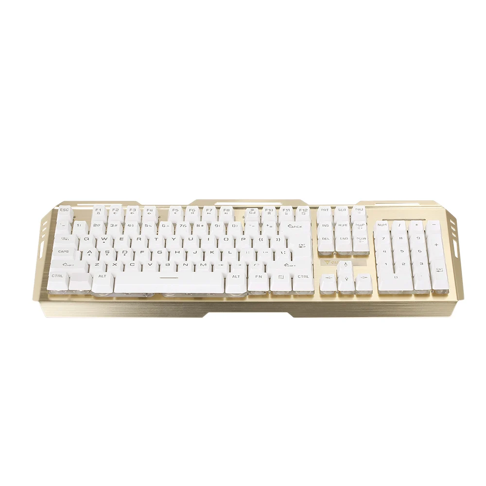 Механическая игровая клавиатура+ USB Проводная оптическая Мышь комбо 104 ключи 3200 Точек на дюйм светодиодный подсветкой Водонепроницаемый комбинации Мыши компьютерные для ноутбука desktop