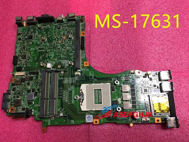 الأصلي ل ميديون Erazer X7829 اللوحة المحمول GT70 اللوحة MS-1763 MS-17631 REV 2.0 اختبار موافق