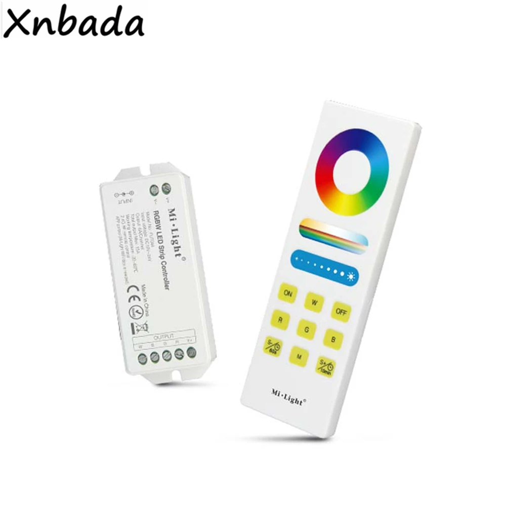 Mi светильник MiBoxer FUT044 RGBW Led контроллер Max 15A DC12V/24V 2 4 GHz Беспроводной RF FUT088 RGB + CCT