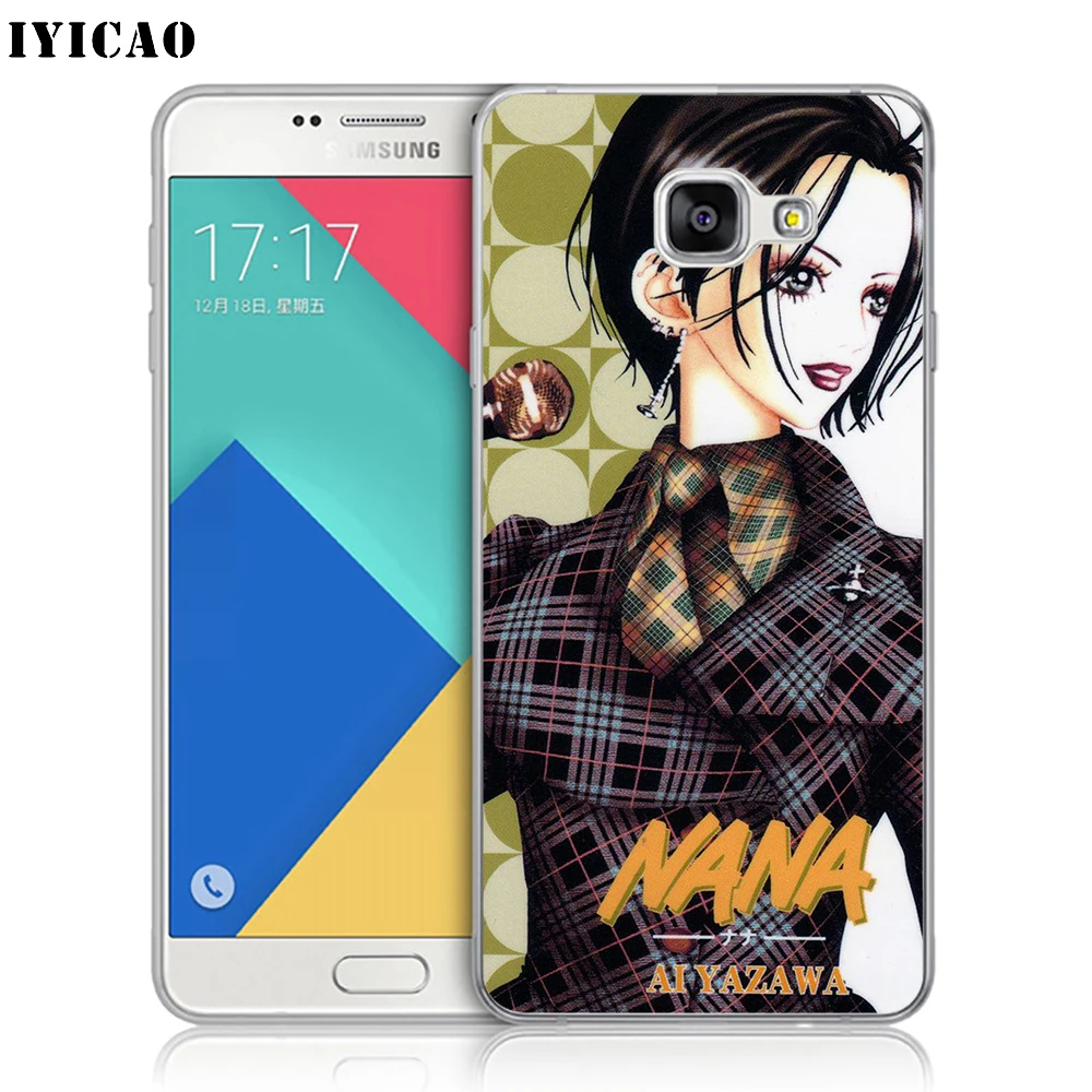 IYICAO Oosaki Nana Мягкий силиконовый чехол для телефона Samsung A10 A30 A40 A50 A70 M10 M20 M30 TPU