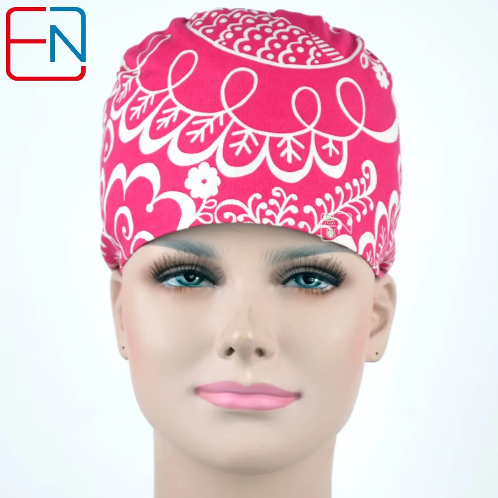 NEW long hair surgical caps with sweatband doctors and nurses 100