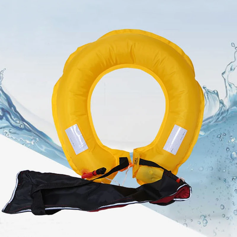 Плавательный жилет рыболовный спасательный жилет Автоматический Надувной профессиональный спасательный жилет для взрослых купальный костюм для катания на лодках спасательный