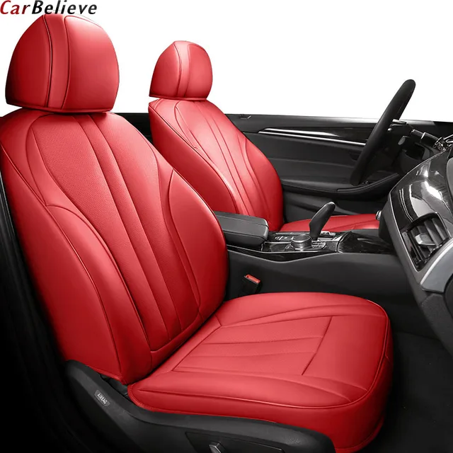Car Believe Genuine Leather seat cover For subaru tribeca forester