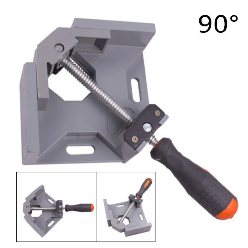  Auto Right Angle 90 Degree Corner Clamp Single Handle For Welding Wood-Working Adjustable