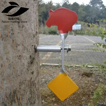 

Target Screwed-type Steel Plinking Boar+Square / For .177 & .22 Paintball