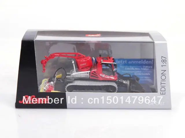 Pisten Bully Schuco Снежная кошка высокое издание масштаб 1/87 игрушечный поезд|train toy|1/87
