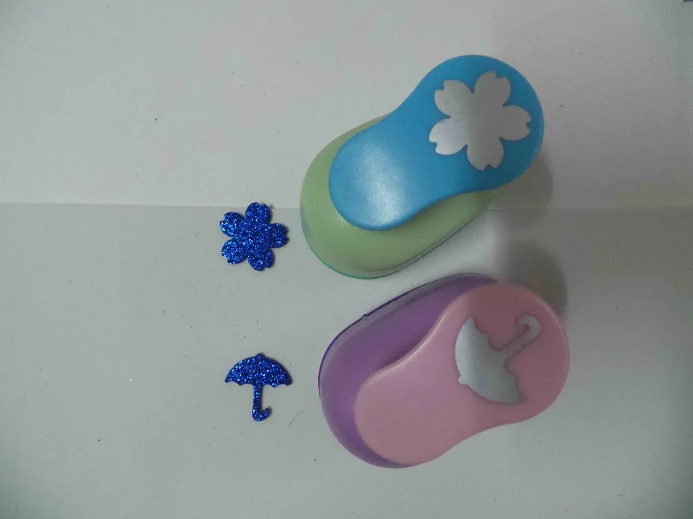 

2pcs(2.5cm) sakura and umbrella shape craft punch set Punch Craft Scrapbooking school Paper Puncher eva hole punch free shipping