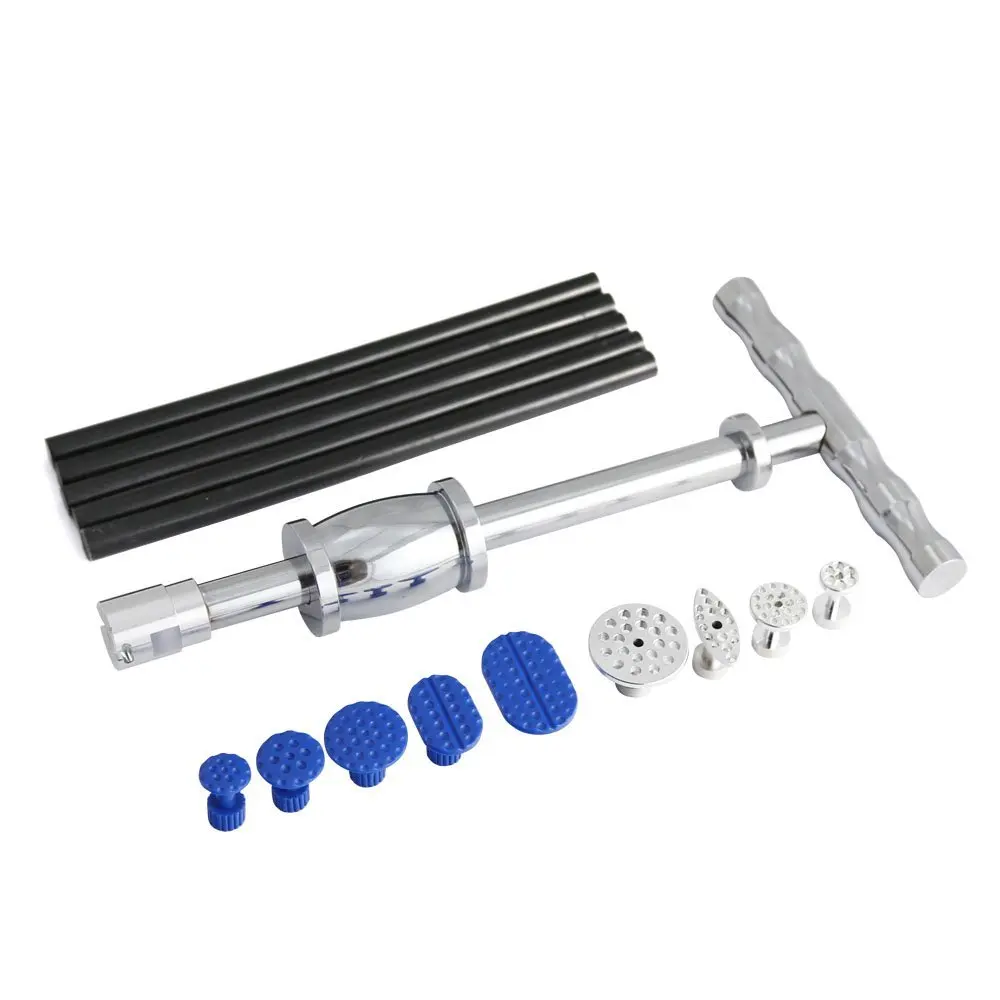 WHDZ PDR Tool Set Dent Puller Removal Slide Hammer Tool Hail Tabs