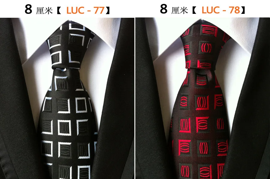 Оптовая продажа (20 шт./лот) Многоцветный Классический Мужской Полосатый шелковый галстук ЖАККАРДОВЫЙ тканый 100% шелк мужской галстук в
