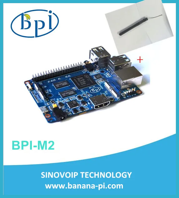 

In stock! BPI-M2 Banana Pi M2 A31S Quad Core 1GB RAM on-board WiFi Open-source development board singel-board computer