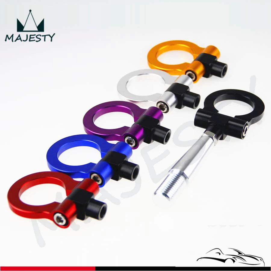 Front Rear Folding Racing Tow Hook Ring for Mitsubishi Lancer Evo EX 08