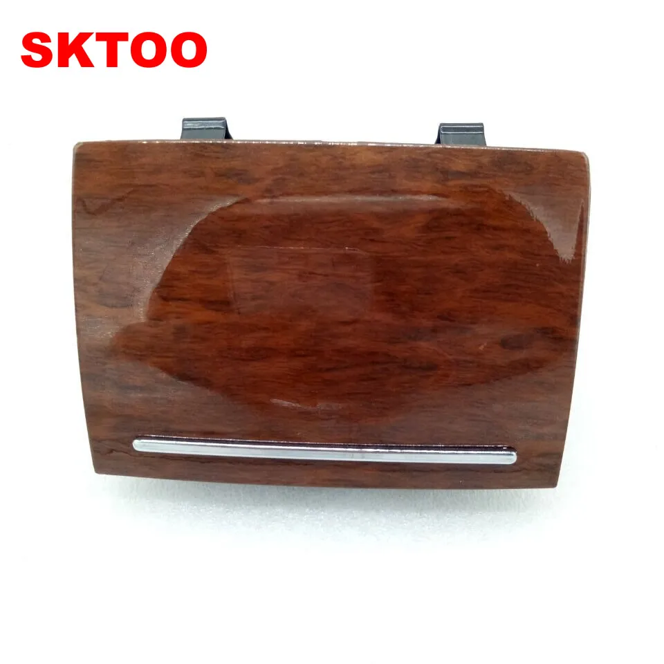 

For VW Passat Lingyu drive link ashtray armrest box back of ashtray cylinder cherry wood mesh rear row ashtray 3BD 857 961 B