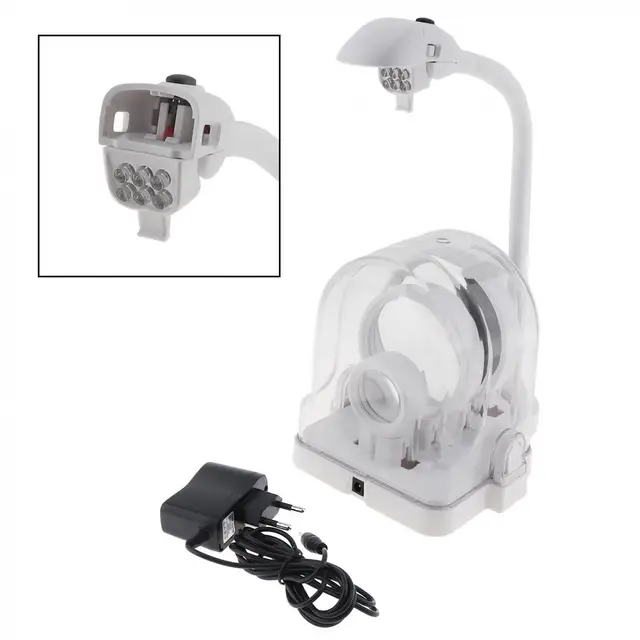 Us 27 61 32 Off 16x Desktop Magnifying Glass Desk Lamp With Led Light And Handheld Anti Slip Soft Glue Support For Reading Appreciat In
