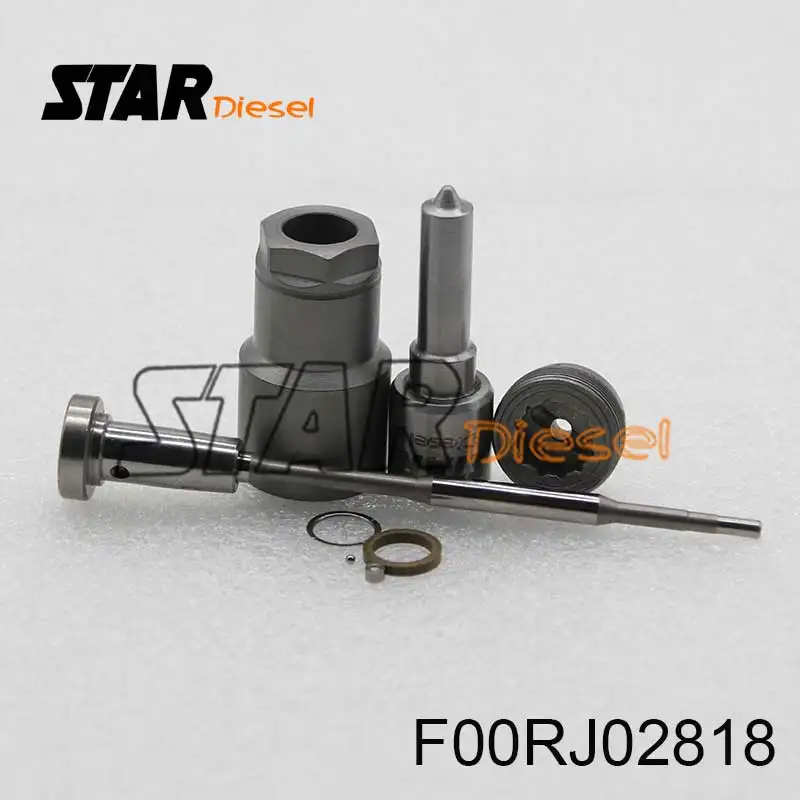 

F00RJ02818 diesel injector overhaul repair kits nozzle DLLA144P1417 valve F00RJ01159 for MAN TGA 0445120044 0445120024