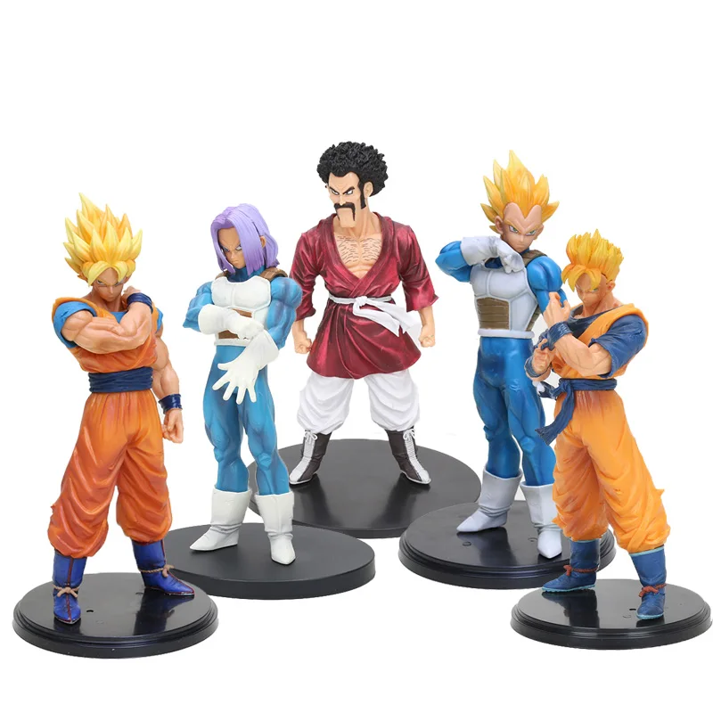 

15-20cm Dragon Ball Z Resolution Of Soldiers Super Saiyan Vegeta Son Goku trunks gohan DBZ Figure PVC Model Toy Dolls