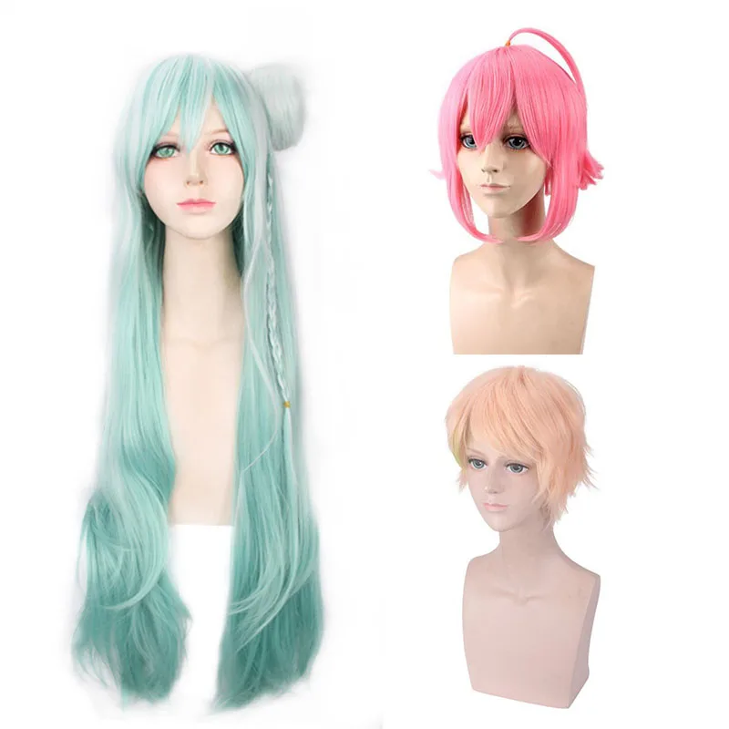 

2019 anime Ensemble Stars Cosplay Wig Halloween Tori Himemiya HARUKAWA SORA Hibiki Wataru cosplay Costume fine wigs +Wig Cap