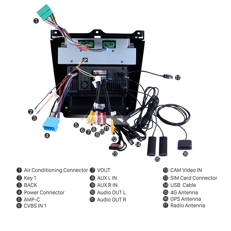 Excellent Harfey 4G LTE Multimedia Player Android 6.0 Car GPS for 2003-2006 2007 Honda Accord 7 Navi 9.7"Radio support Rearview camera DVR 5
