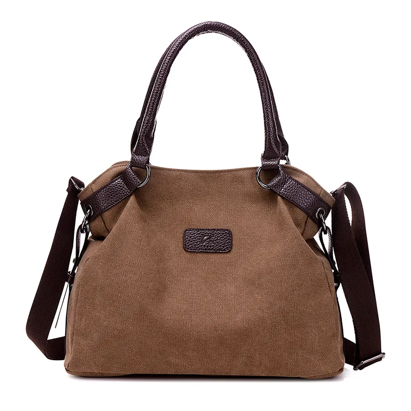 

Hot Sale Fashion Canvas Women Tote Bags Ladies Shoulder Crossbody Bag Casual Women Messenger Bags Big Size Women Handbags