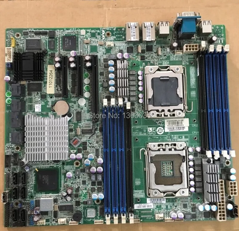S7002WG2NR-LNV-WM R510 G7 server motherboard for TYAN S7002 LGA1366 SAS tested working | Компьютеры и офис
