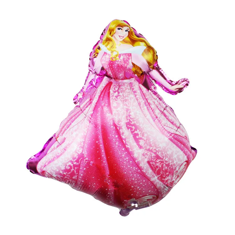 20 шт./партия, новые воздушные шары принцессы из фольги, Свадебный поставщик, шары на день рождения, детские украшения, надувные игрушки, детские воздушные шары - Цвет: Style 4