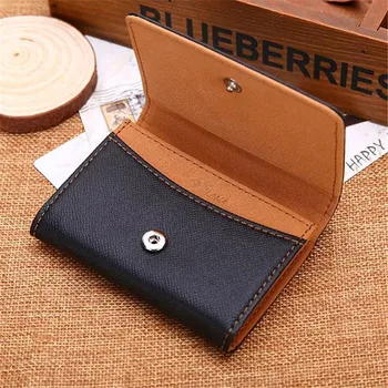 

Multifunctional Fashion Patchwork Pu Leather Wallets Men Card Holder Coins Holders For Men Hasp Purse Hot Sale