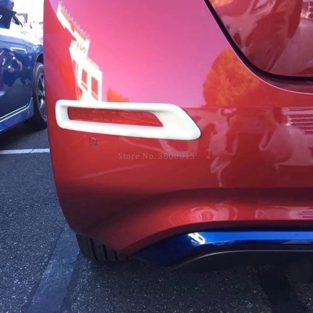 Аксессуары для экстерьера Nissan Leaf 2017 2018 2019 ABS Хромированная задняя крышка