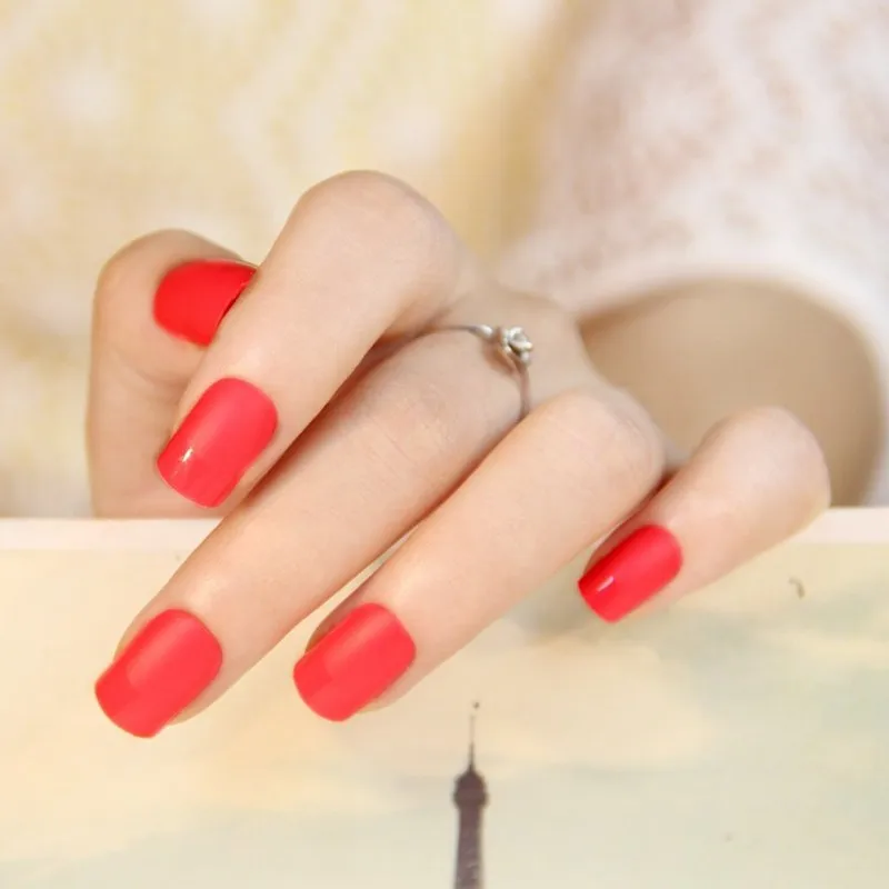 Mulheres do Projeto da Arte Dicas da Arte do Unha Unhas Arylic Falsas Faça Você Mesmo Decoração Atacado Postizas Unha Cobertura Completa Preto Cor 24 Pcs Abs 7 High Quality Beleza e saúde