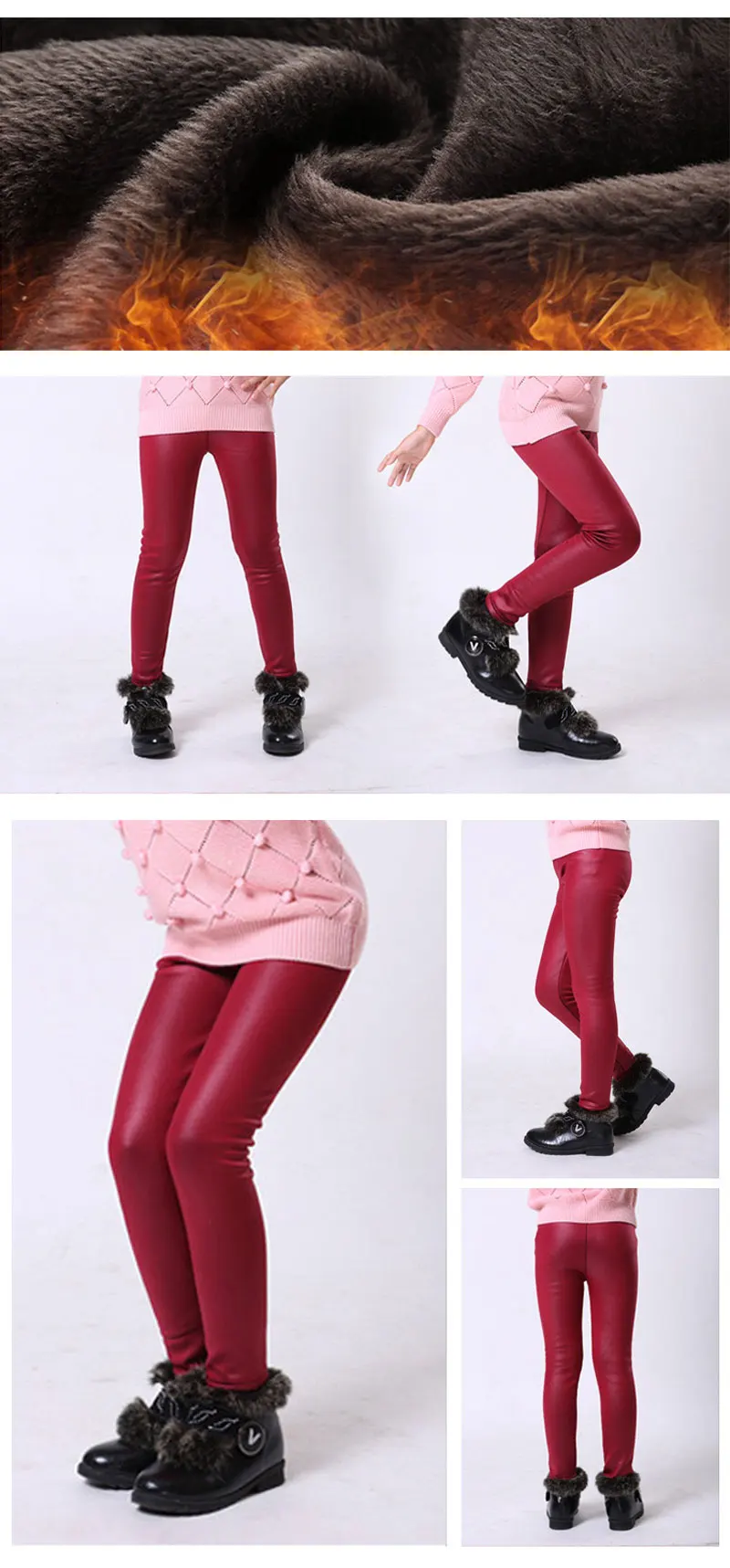 PU-Leather-Leggings-Slim-Pant-Winter-Warm-Pants-For-Girls-Pencil-Pant-Elastic-Waist-Girls-Winter-Leggings-Mid-Waist-Warm-Leggings-Girls-(20)