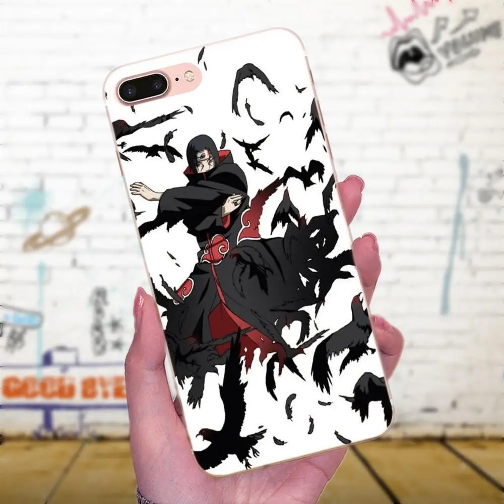 Аниме Uchiha Itachi ниндзя Хокаге выгодно для Xiaomi Mi3 Mi4 Mi4C Mi4i Mi5 Mi 5S 5X6 6X8 SE A1 Max Mix 2 Note 3