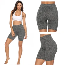 Спортивные шорты для фитнеса Женские однотонные спортивные одежда для тренировок для бега женские спортивные шорты для йоги и бега женские шорты для йоги тренировки